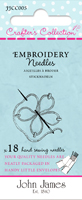 Craft Collection Embroidery Size 7/10 . Pack of 18 needles.