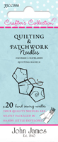 Craft Collection Quilting & Patchwork. Size 3/7 Pack of 20 needles.