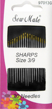 Gold eyed Sharps size 3/9